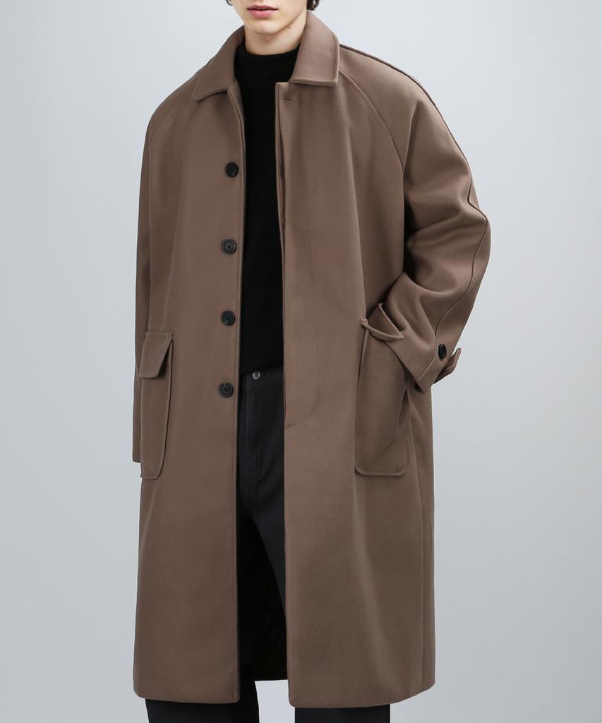 Veryvain Custom Balmacaan Coat (Vanilla Brown)