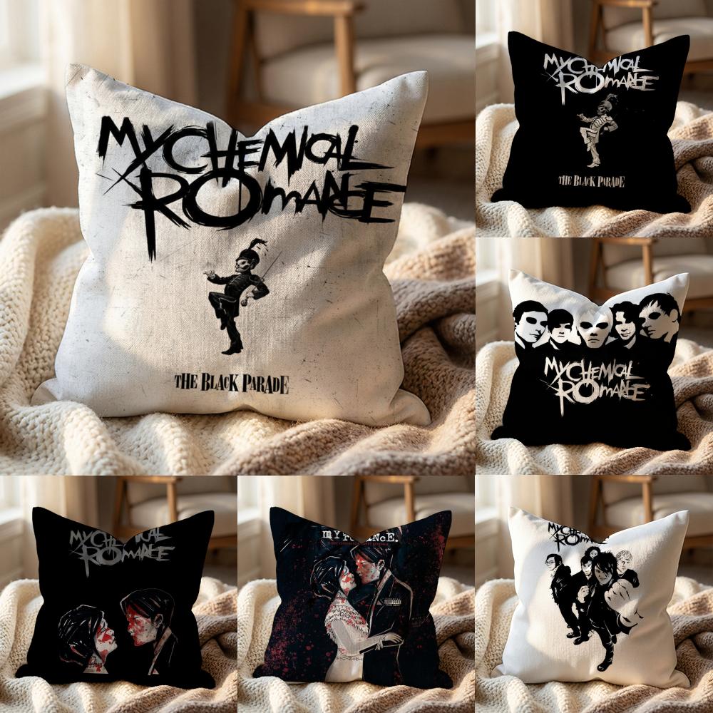 My C-Chemical R-Romance Cushion Cover Multi-Scene Pillow Cover for Home & Car - Reversible, Soft & Durable for Daily Use