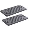 Natural Water Absorbing Soap Dish Set High Absorption Fast Drying Mat For Makeup And Wet Items Liquid Soap Or Cosmetics
