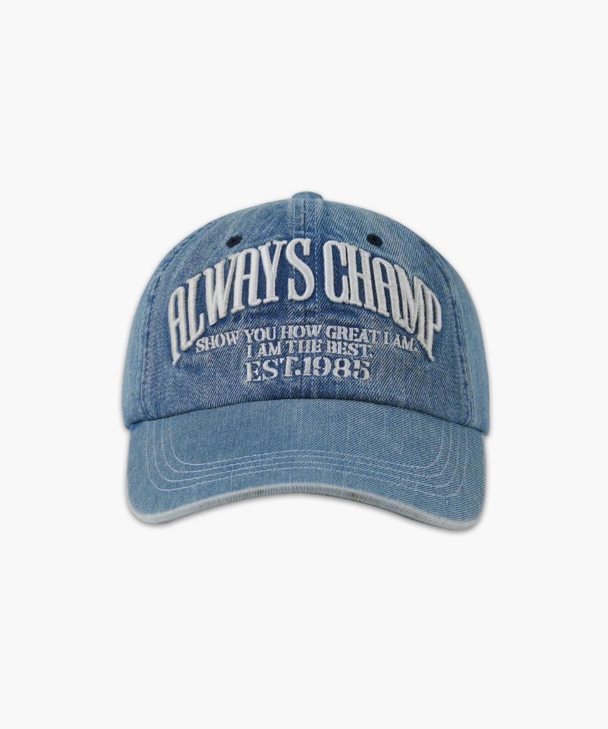 HDEX Champ Denim Ball Cap (Light Blue)