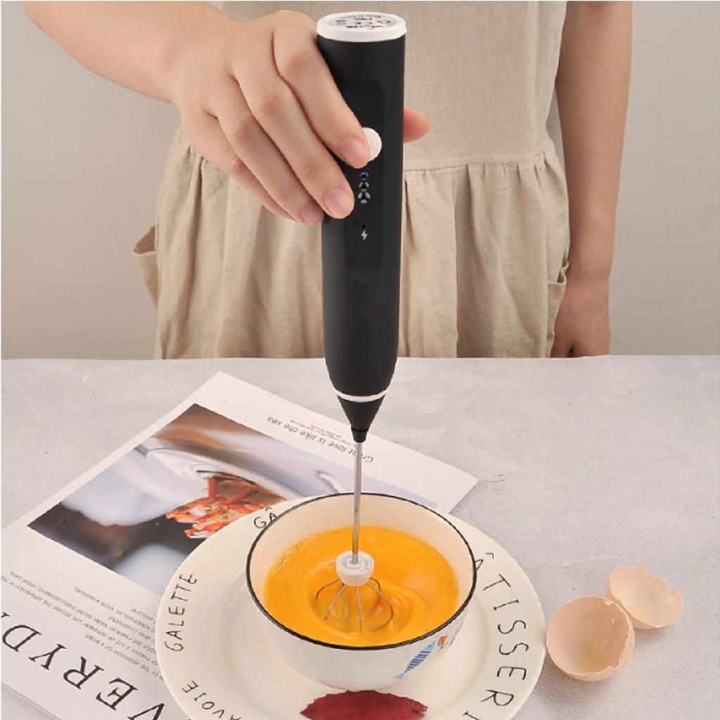 3 Geschwindigkeiten 2 Köpfe Küche Elektrischer Lebensmittelmixer Mixer Abnehmbarer Stabmixer Eierschläger Gemüse Babynahrung Standmixer