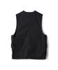 Horlisun Weaver Slik Denim Vest Black