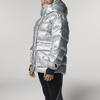 Adidas Stella McCartney Metallic Quilted Warm Windproof Jacket Women Jacket Silver FU3608