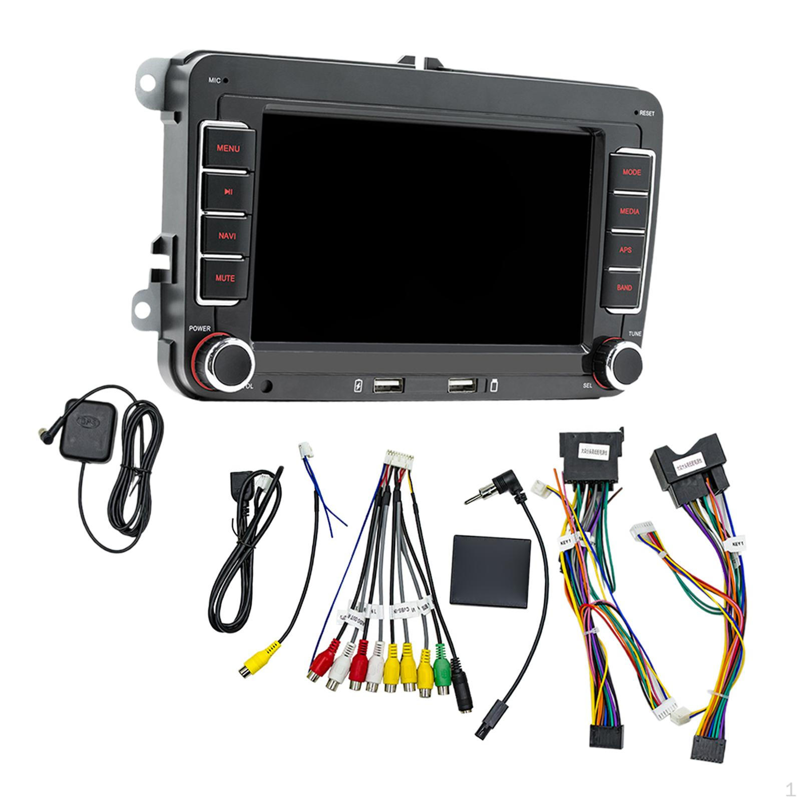 

Автомобильный плеер с 7-дюймовым экраном, простая установка, замена деталей, радио для VW Style B