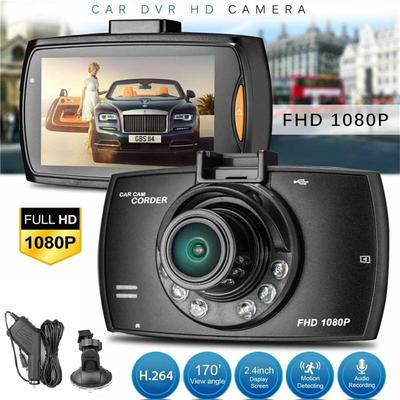 1080P Car Dash Camera 120° Full HD Wide Angle Car Dashcam Video Recorder with LCD Screen Night Vision G-Sensor Motion Detection Car Accessories