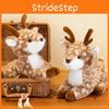 Adorable Cartoon Fawn Plush Toy Soft Stuffed Animal Gift For Girls Home Decor