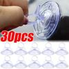 Autoglas Windschutzscheibe Sonnenschutz Saugnäpfe Kleine PVC Saugnäpfe Autofenster Saugnapfhaken 45mm für Automotive Visier 30/10Stk
