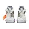 Nike Off-White x Air Force 1 Mid White Unisex Sneakers Clear DO6290-100