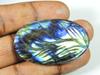 28X49MM Natural Labradorite Carving Oval Designer  Loose Gemstone 88Cts. SK-1355