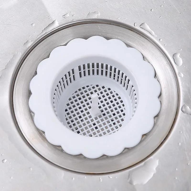 Kitchen Sink Strainers Drain Spout Filter, Food Scraps Catcher Against Clogging Sink Drain, Kitchen Sink Basket Strainer белый