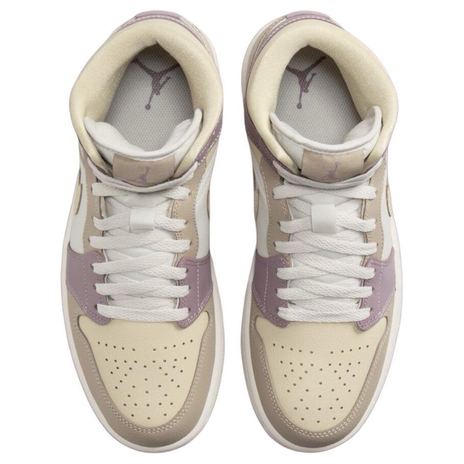 New JORDAN 1 Mid Light Orewood Brown Taupe Grey Women's HV2370-100