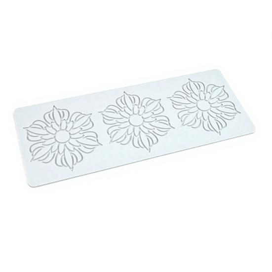 Baking Printing Mold Flexible Multi-Grid Non-Stick Heat Resistant Food Grade Silicone Cake Decorating Mold Kitchen Baking Accessory