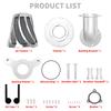 Motorcycle Air Cleaner CNC Intake Air Filter For Harley Softail Breakout Fat Boy FXLR FL Touring Glide Road King Sportster Dyna