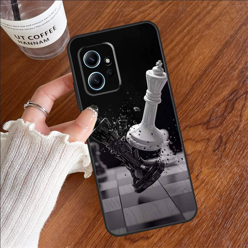 

Чехол-шахматы для Xiaomi Redmi 12C 13C 14C 10C Redmi Note 13 Pro 14 12 11 9 10 9S 10S 11S 12S Redmi 14C