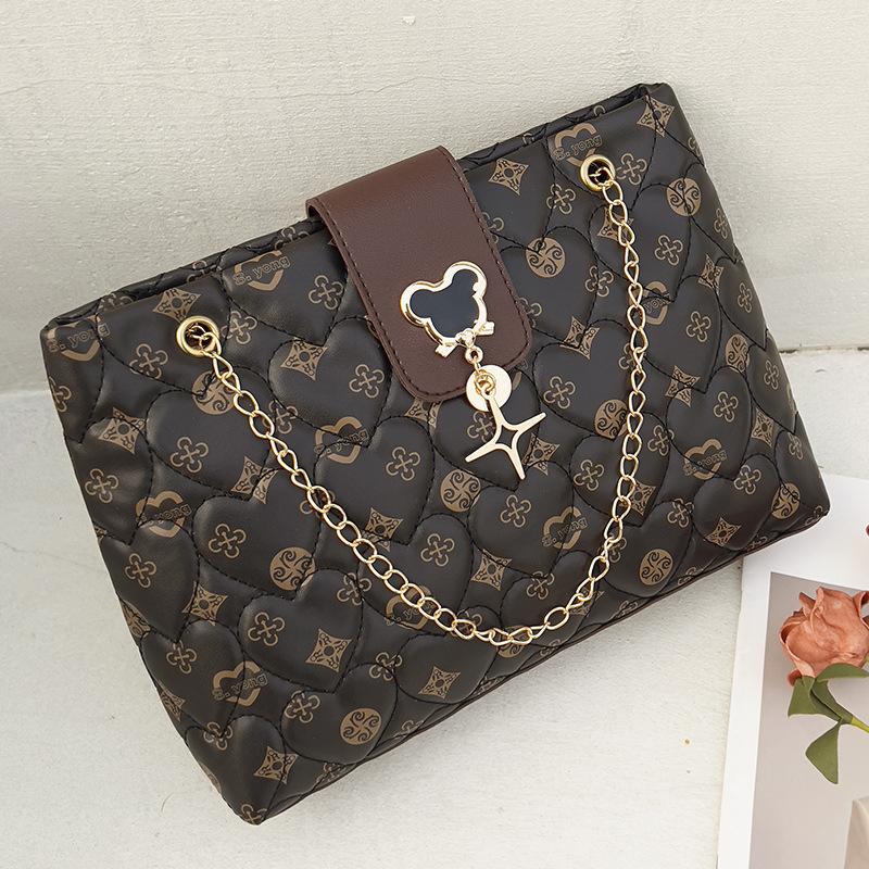 

Пресвитерианская сумка через плечо Новая женская сумка Ромбовидная цепочка Сумка кроссбоди Корейская версия Маленькая сумка-тоут