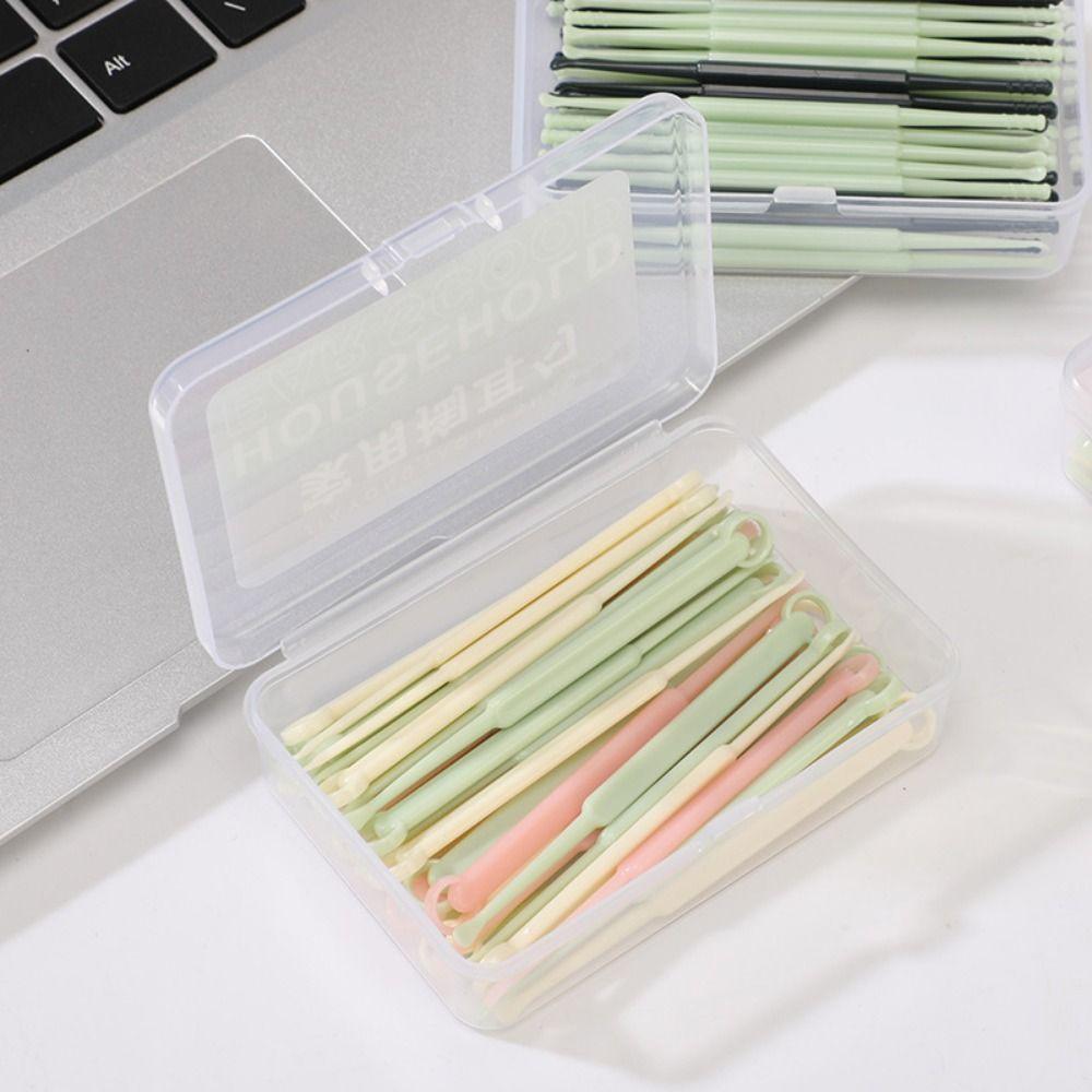 50Pcs Smooth Ear Wax Removal Cleaner Disposable Ear Cleaning Spoon Hygienic Ear Picks  Daily Use