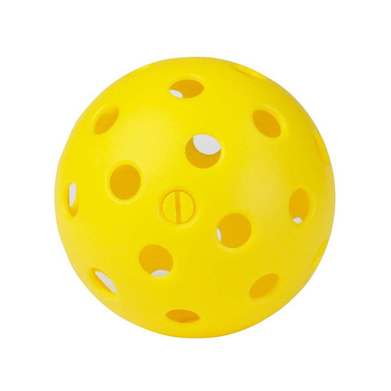 

74Mm 40 Holes Luminous Pickleball Durable Multicolor Elastic Seniors Tennis Glow In The Dark Pe Ball Indoor Utdoor