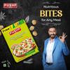 Pushp Brand Mini Soya Chunks High Protein Vegetarian Soya Wadi 200g Pack of 2 Total 400g Versatile Plant Based Food