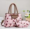 Trendy Fashionable Print Women's Bags Versatile Casual Tote Bags Essential 2Piece Set Handbags for Large-capacity Commuting Bags