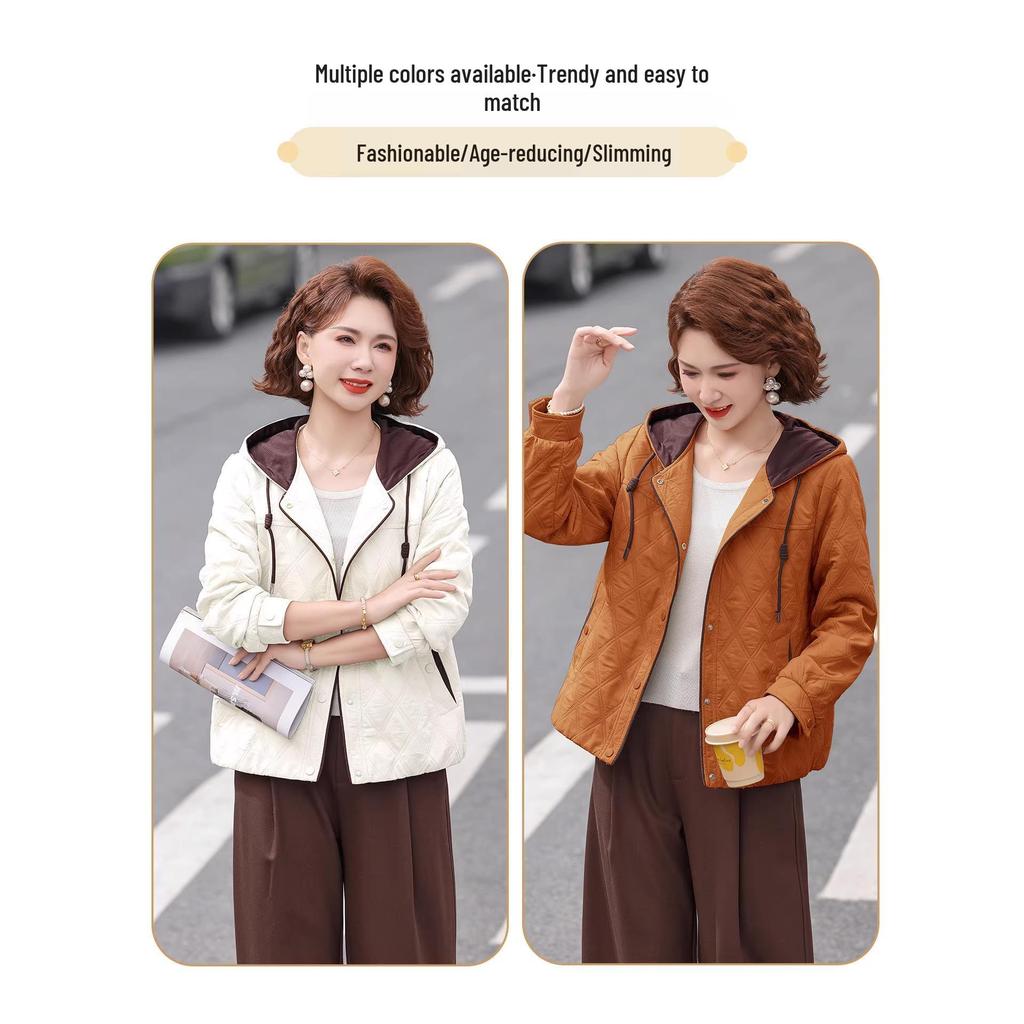 Mother's Day Spring Jacket for Middle-Aged and Elderly Women