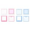 Bow Memo Pads Cute Strong Adhesive Page Markers Colorful Self-Stick Notes