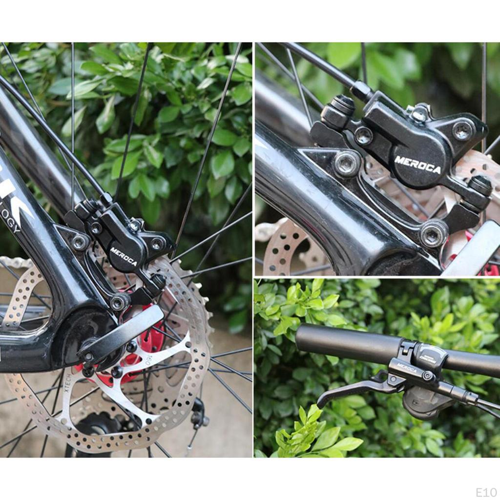 Bicycle Hydraulic Disc Brake Front Calipers Lever Conversion 2.2 Handlebar universal