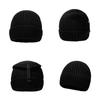 Winter Wool Hat Outdoor Cold-Proof Warm Ear Protection Knitted Hat