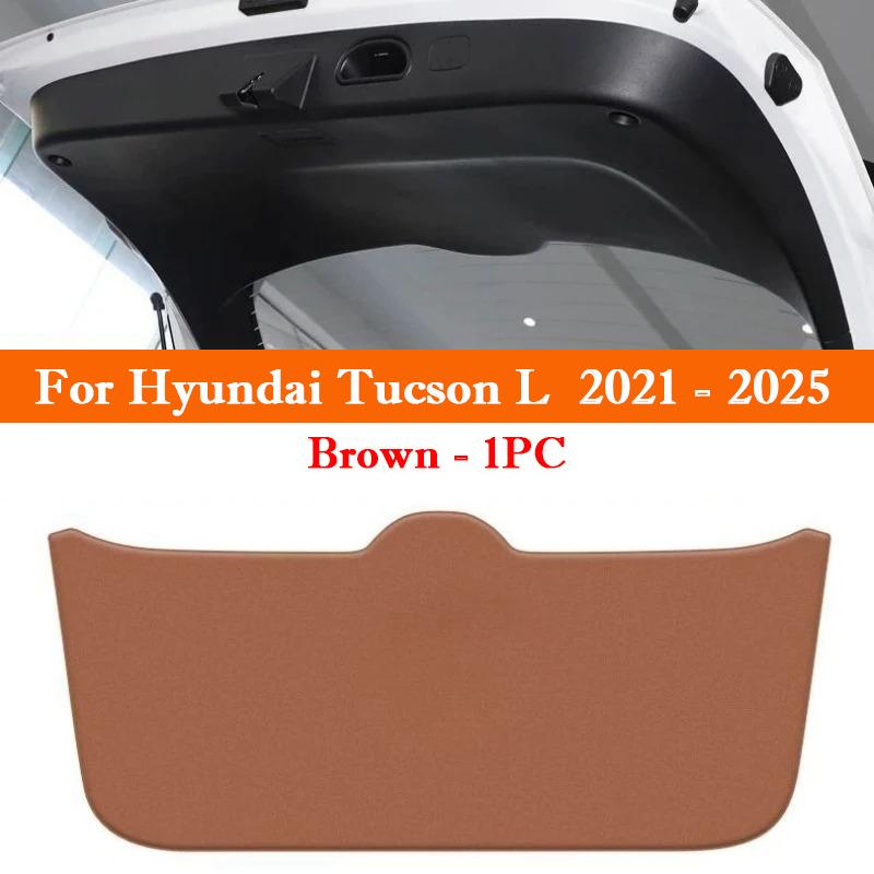 For Hyundai Tucson L Custo Car Trunk Door Anti Kick Pad Tailgate Protection Mat Cushion Cargo Liner Interior Decor Accessories