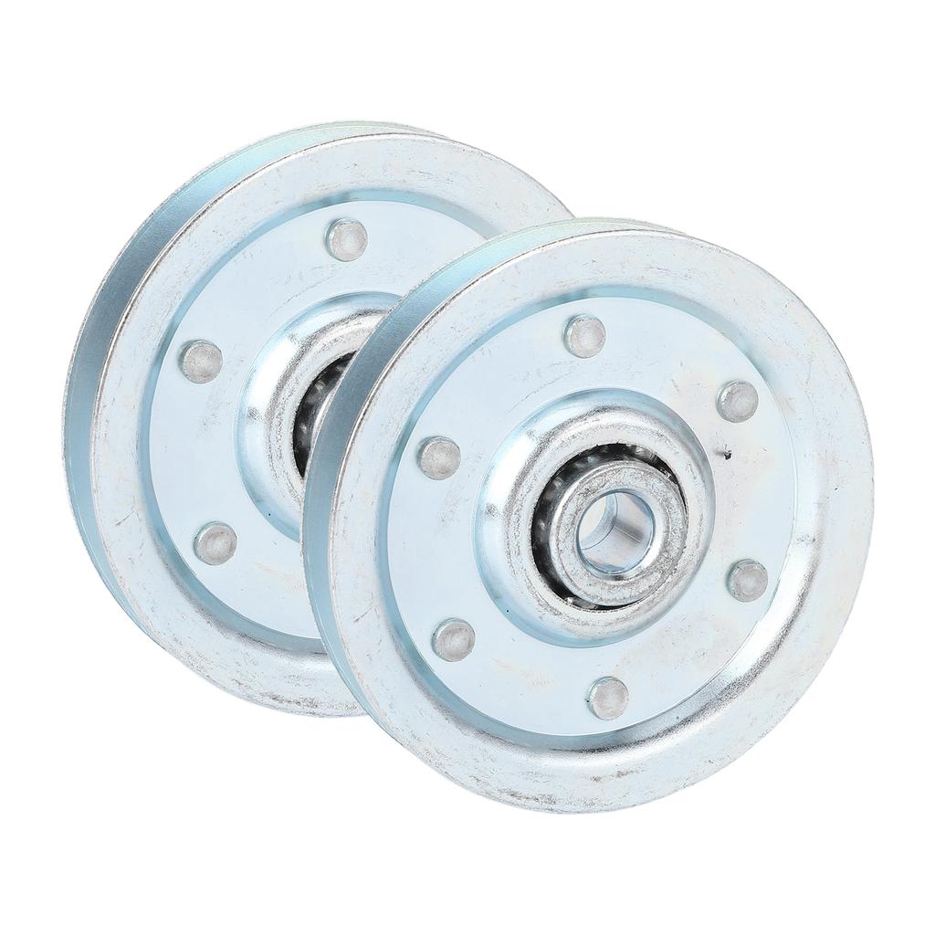 2 STÜCK Hochleistungs Garagentor Umlenkrolle 3 Zoll 200LB Garagentor Festrad Umlenkrollen für 5/32 Zoll Durchmesser Seile