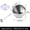 Homeglen Stainless Steel Slanted Seasoning Bowl