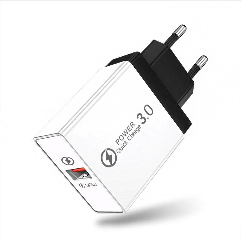 PD33W QC3.0 GaN Multi-Port Fast Charger European Standard 9V 12V