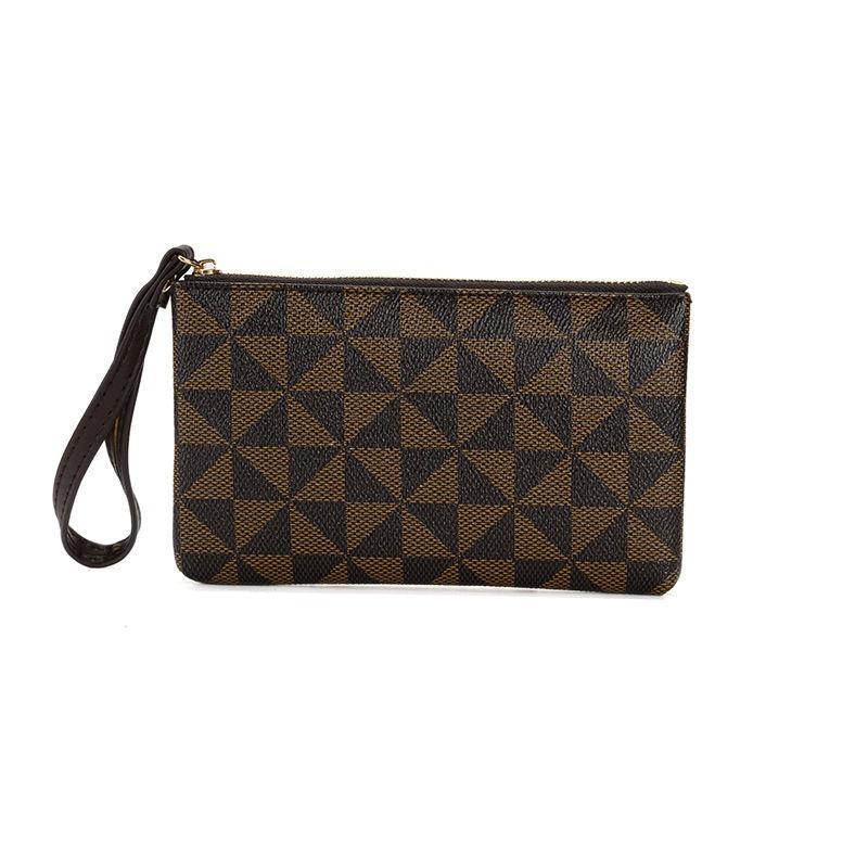 

Vintage Design Pattern Handbags for Women Men Phone Bags Long Zipper Purse Artificial Leather Card Holder Wallets 19*10*2.5cm