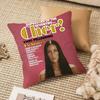 Cute C-CherS Pillow Case Anti-dustmite Invisible Zipper Sofa Bed