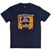 Jamiroquai Unisex Erwachsener Orange Glow Baumwoll-T-Shirt