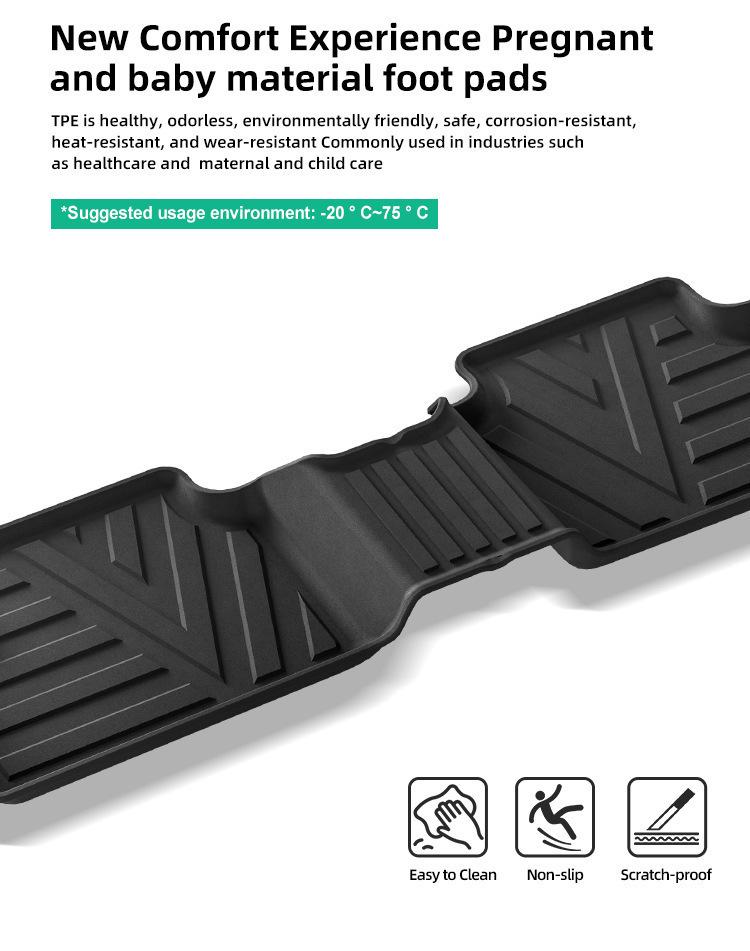 Kia K4 Floor Mats: TPE Car and Trunk Mats for 25 Models, Customized Fit, Cross-Border Design