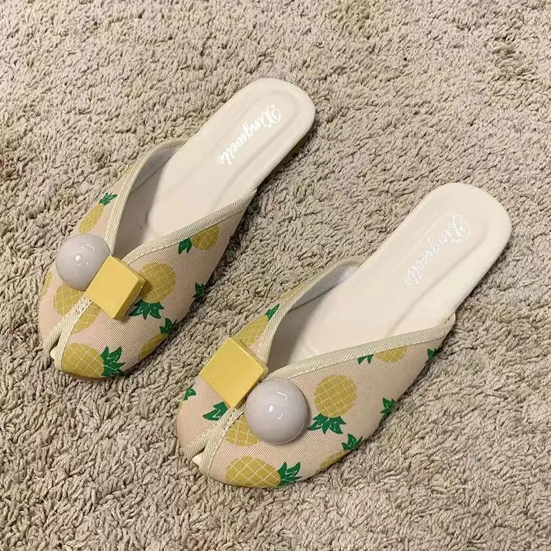 

Fashion Rubber Women s Slippers and Ladies Sandals Flat Stylish Shoes Designer Luxury Summer Footwear Low Price Pvc New Style Vip Slides 35