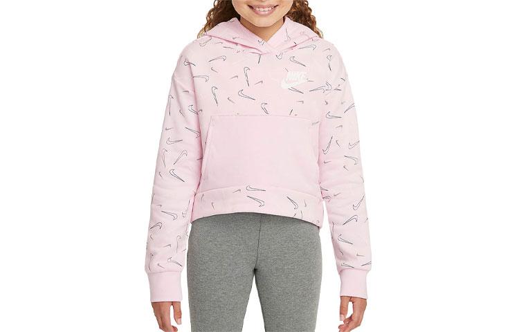 Nike Kids Sweatshirts Hooded Moderate DD7377-663 M
