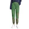 Women's Casual Fashion Home Christmas Print Plush Sweatpants