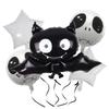 Halloween Themed Party Balloon Set Ghost Pumpkin Skull Bar Outdoor Scene Decoration Supplies