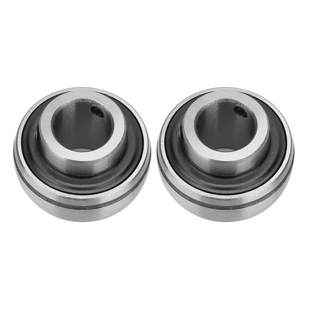 

2Pcs Ball Bearing Steel Insert Bearing 20x47x31mm0.79x1.85x1.22in(UC204)