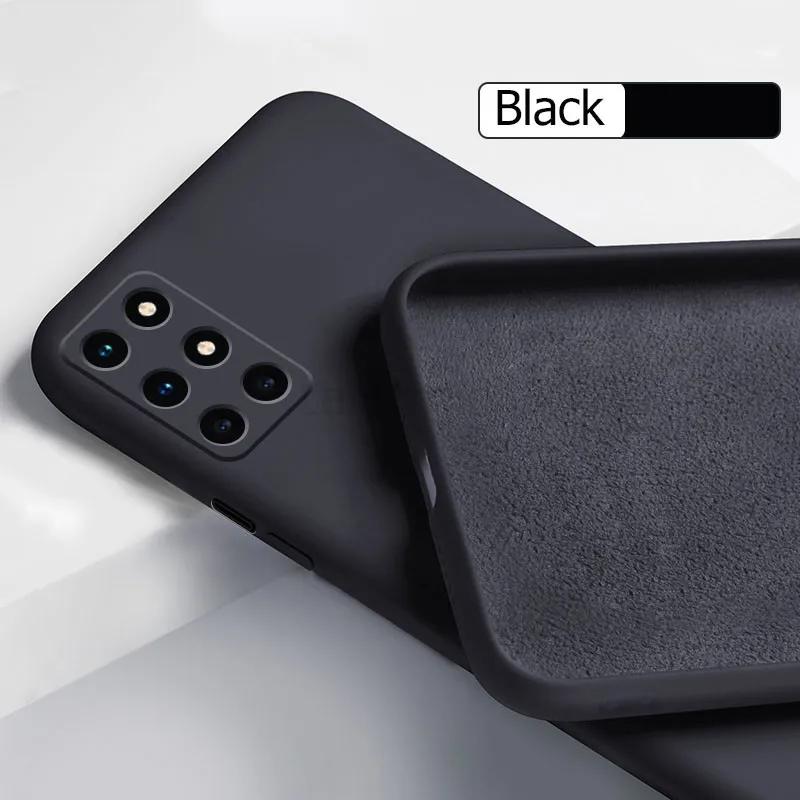 Custodia per OnePlus 8T Nuova in Silicone Liquido Opaco Morbida Protezione Fotocamera Copertura per Custodie Telefono OnePlus 8T One Plus 8T