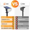 Solar-powered Outdoor Garden Lights with Light Sensor, 59 High-brightness LEDs, Automatic Onoff, IP66 Waterproof, 1800mAh Battery, Warm White Light,