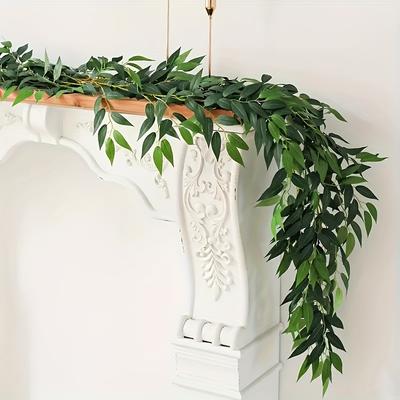 UV-Resistant Artificial Willow Vines Perfect for Home & Garden Decor, Outdoor Ceremonies, Weddings, and Holiday Parties