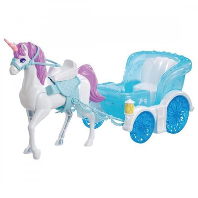 TAKARA TOMY "Licca-chan Dreaming Princess Royal Carriage" Dress-up Doll Pretend Play Toy Ages 3 and Up Passes Toy Safety Standards ST Mark Certificati