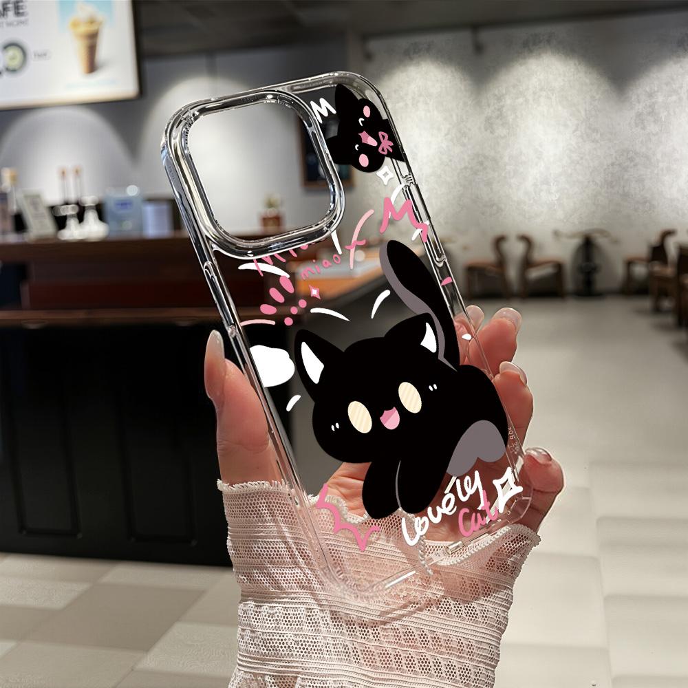 Acrylic Phone Case for iPhone 11 12 13 14 Pro 12 14 16 Pro Max for Samsung A16 A36 A56 S24 FE High-quality Painted Anti-fall Mobile Phone Case