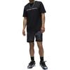 Nike Cotton Crew Neck Letter Logo Regular Short Sleeve T-Shirt Men Tops Black FZ1931-010