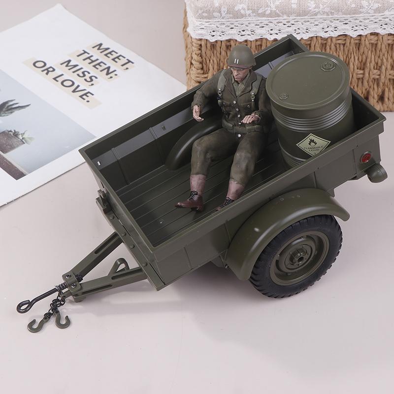 

Jjrc C8815 Upgrade Parts Trailer Soldier Winch Machine Gun Oil Drum Original Accessories For C8815 Rc Car Upgrade Accessories