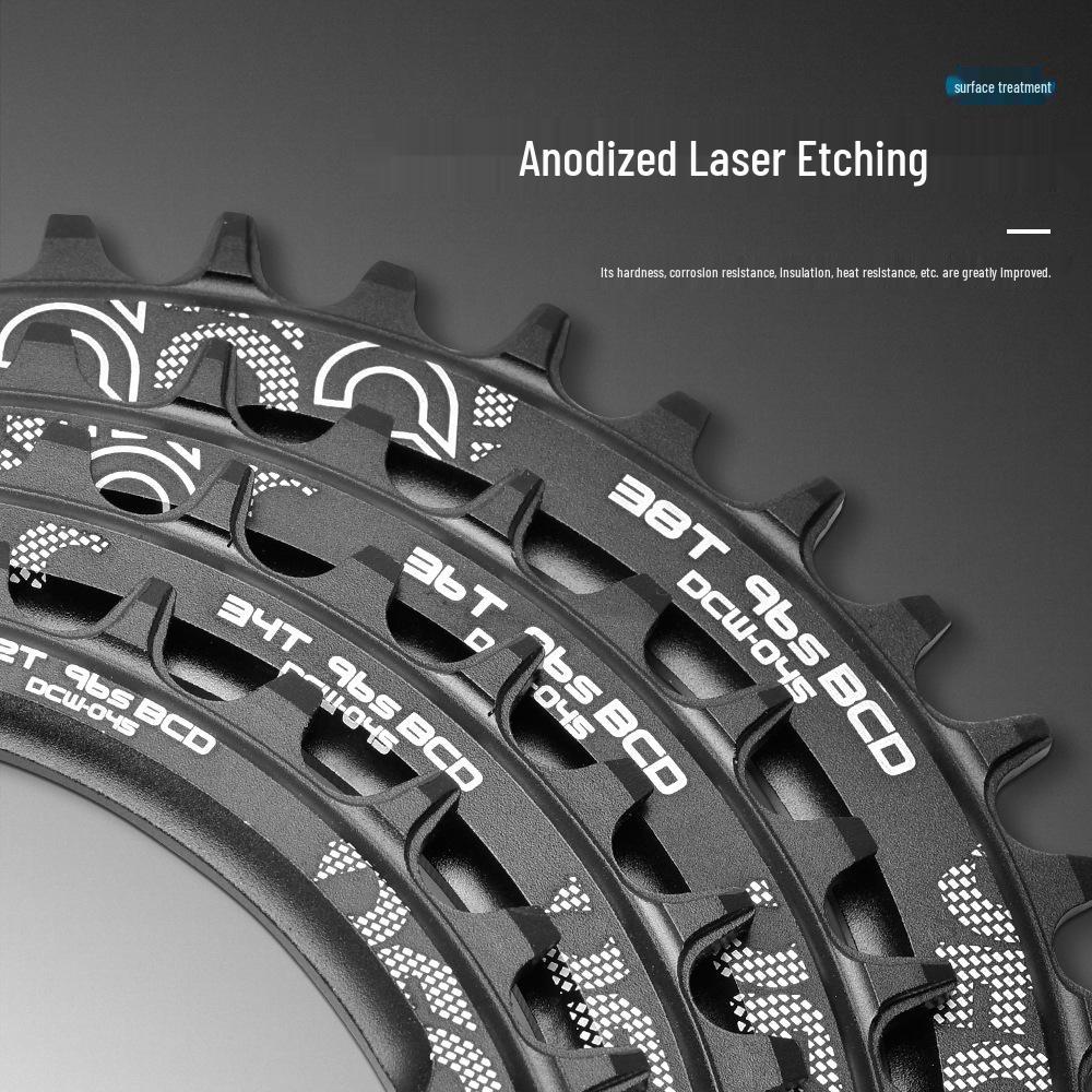 DECKAS BCD96 Round/Oval Chainring for XTR/M8000/M9000 Bikes