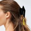 Creative Bachelor Hat Hairpin Yellow Tassels Commencement Hair Accessory  Graduation Season