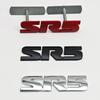 3d Metal Letters Logo SR5 Emblem Car Fender Door Side Badge SR5 Sticker for Toyota Tundra Hilux Tacoma 4runner SR5 Acessories